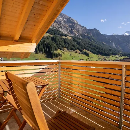 Chuenislodge2- Zwei Balkone, Gemuetlicher Kamin, Aussicht Daire