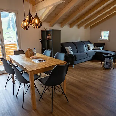 Chuenislodge2- Zwei Balkone, Gemuetlicher Kamin, Aussicht Adelboden