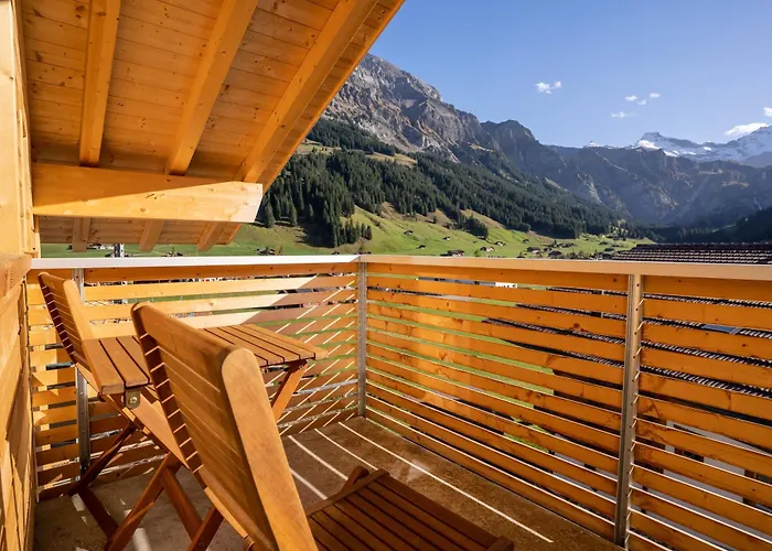 Chuenislodge2- Zwei Balkone, Gemuetlicher Kamin, Aussicht דירה