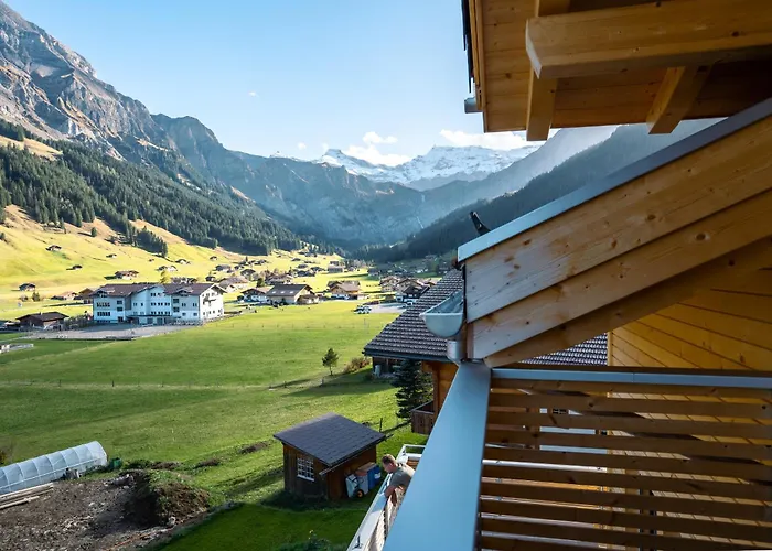 Chuenislodge2- Zwei Balkone, Gemuetlicher Kamin, Aussicht