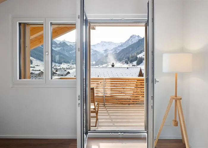 Chuenislodge2- Zwei Balkone, Gemuetlicher Kamin, Aussicht Lejlighed *