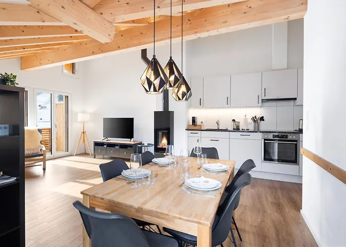 Chuenislodge2- Zwei Balkone, Gemuetlicher Kamin, Aussicht * Adelboden