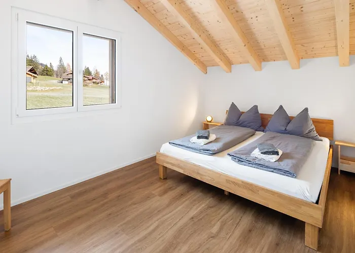 Chuenislodge2- Zwei Balkone, Gemuetlicher Kamin, Aussicht Lejlighed